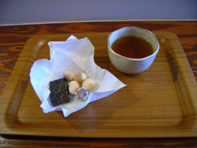 ひとひ落語会：お茶、お茶菓子