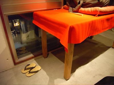 ひとひ落語会：演台