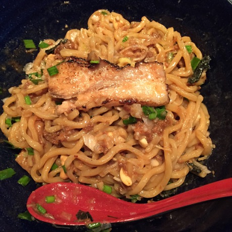 つけ麺 繁田　まぜそば　〆飯付