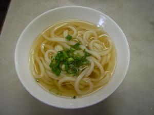 松岡:かけうどん