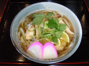 阿讃亭：松茸うどん