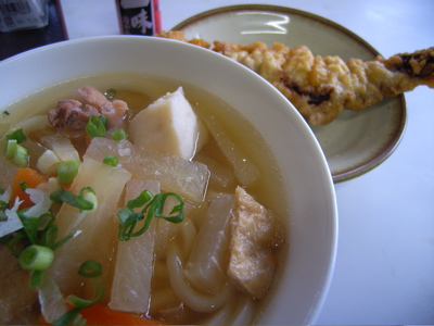 松岡：しっぽく＋げそ天