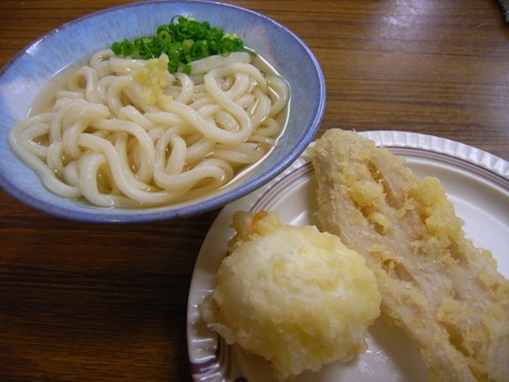 うどん揚物 竹清
